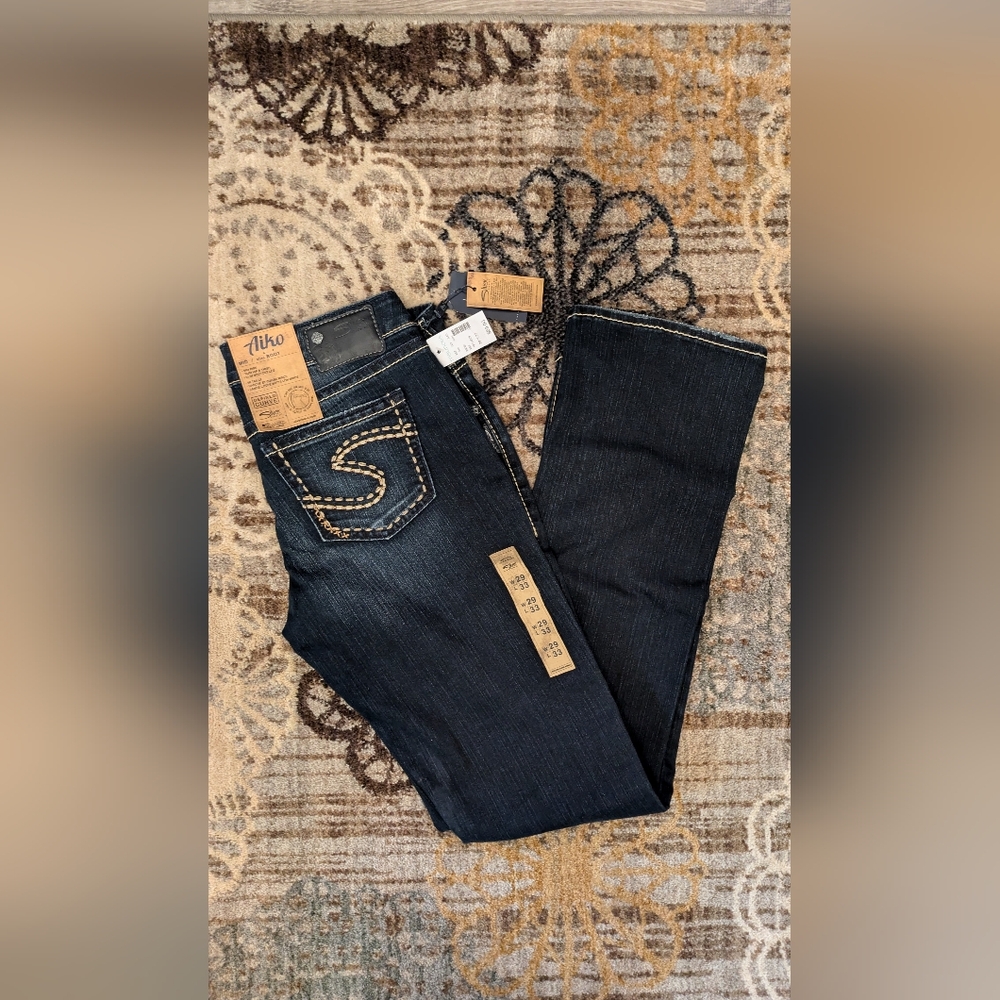 Silver Suki Jeans